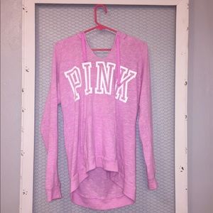 Pink hoodie